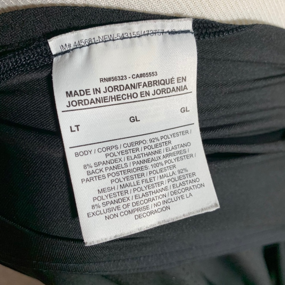 Nike Fit Black Long Sleeve                   B1 - Picture 7 of 7